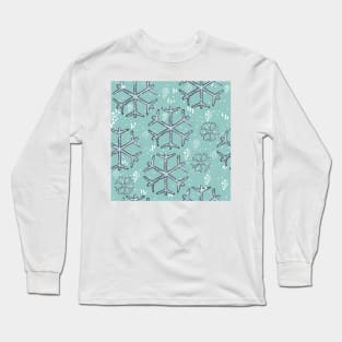 Snowflakes Long Sleeve T-Shirt